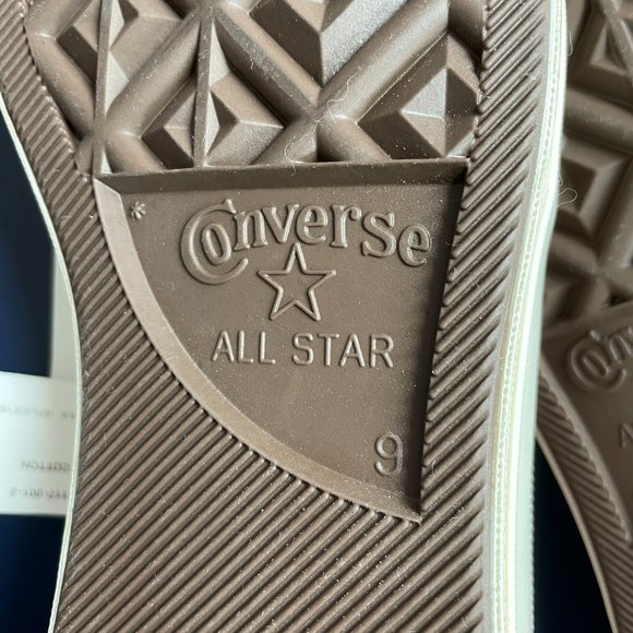 NWOB Comme Des Garçons Play x Converse Chuck 70 Ox "Multi Hearts White" Sneakers - Picture 11 of 14